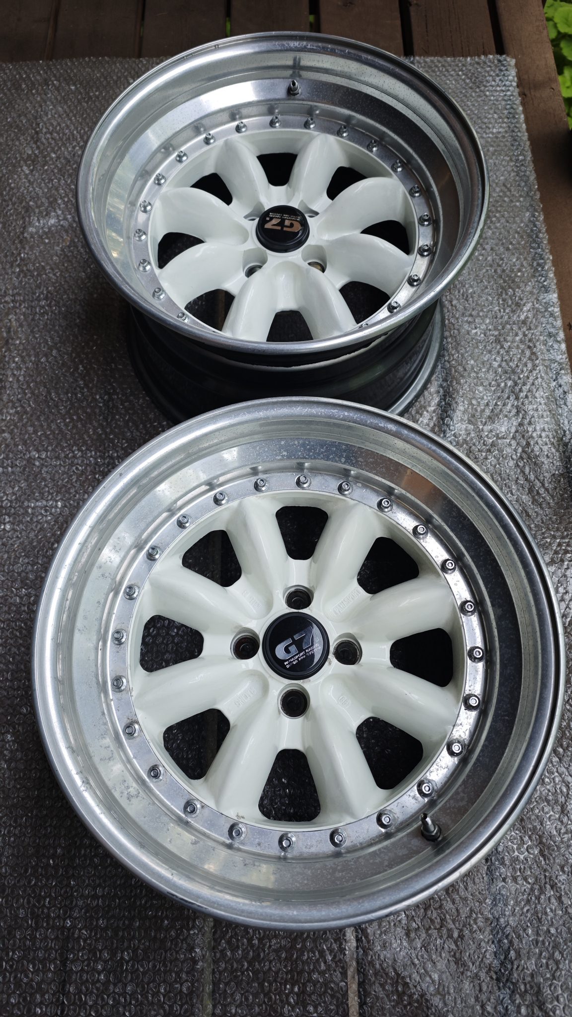 15×7″ and 16×9″ Panasport G7 C8R Wheels for Renault R5 Turbo - Image 2