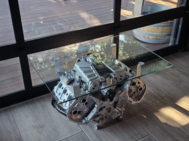 Audi Supercharged V6 Engine Coffee Table - Image 6