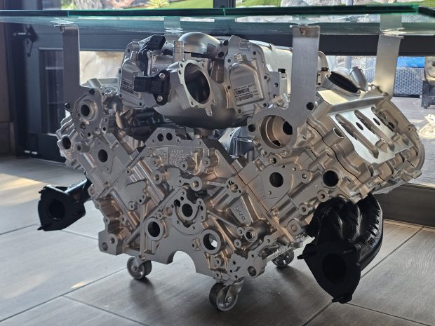 Audi Supercharged V6 Engine Coffee Table - Image 4