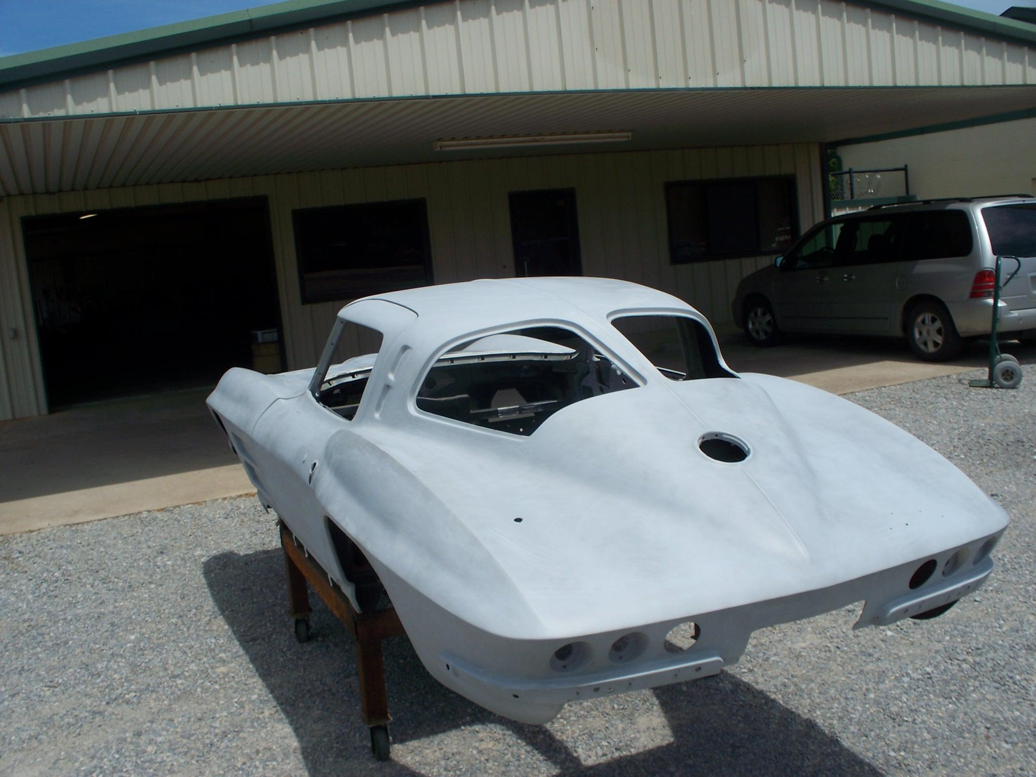 1963 Chevrolet Corvette Split-Window Coupe Body Shell - Image 2