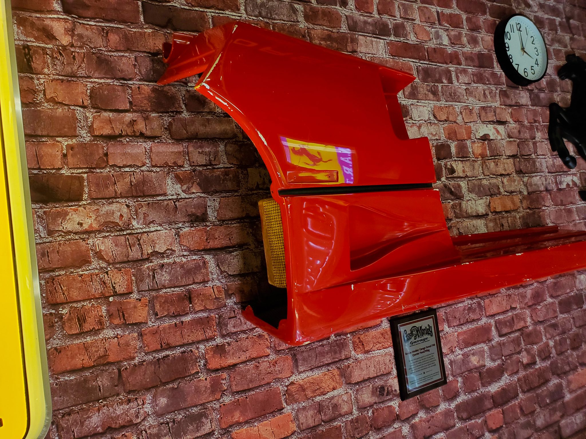 Ex-Gas Monkey Garage Ferrari F40 Quarter Panel - Image 4