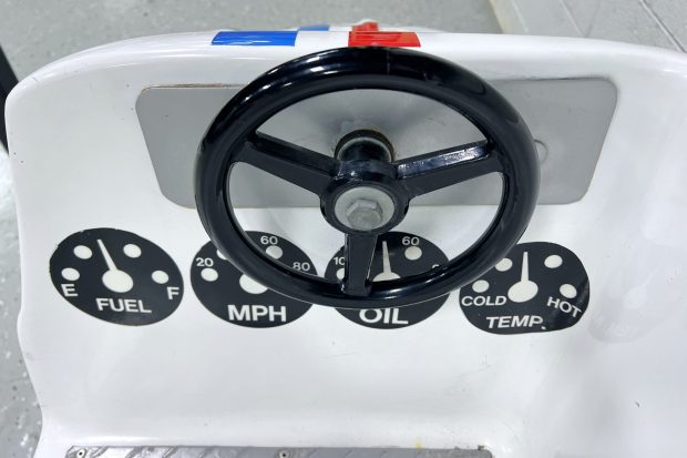 Herbie-Themed Volkswagen Beetle-Style Children’s Ride - Image 5