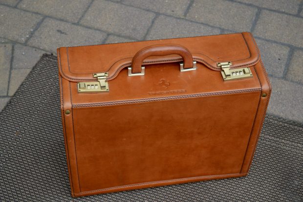 Four-Piece Ferrari Testarossa Luggage Collection by Schedoni - Image 6