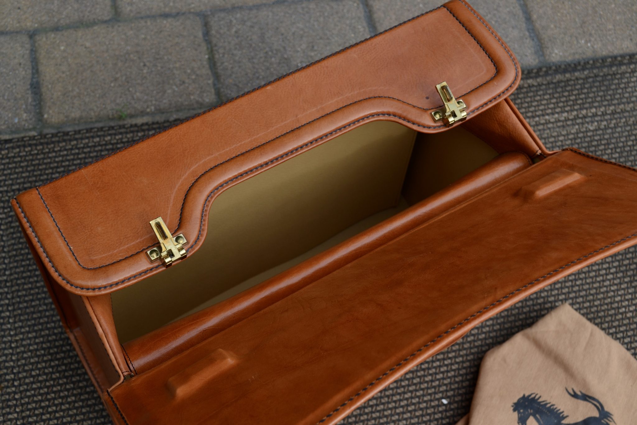 Four-Piece Ferrari Testarossa Luggage Collection by Schedoni - Image 2
