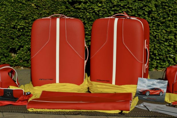 Five-Piece Ferrari 812 Superfast Luggage Set - Image 8