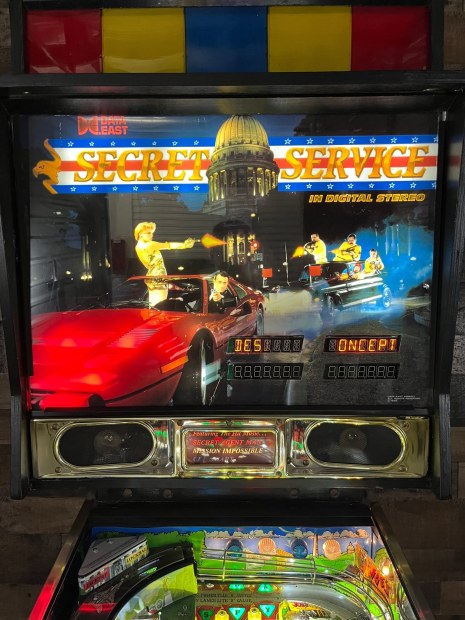 Data East Secret Service Pinball Machine - Image 6
