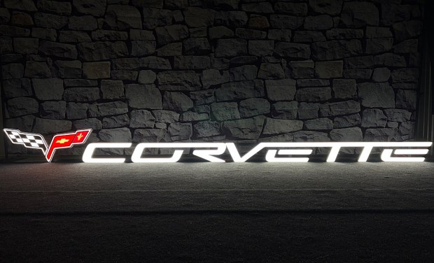 Illuminated Corvette Sign - Image 4