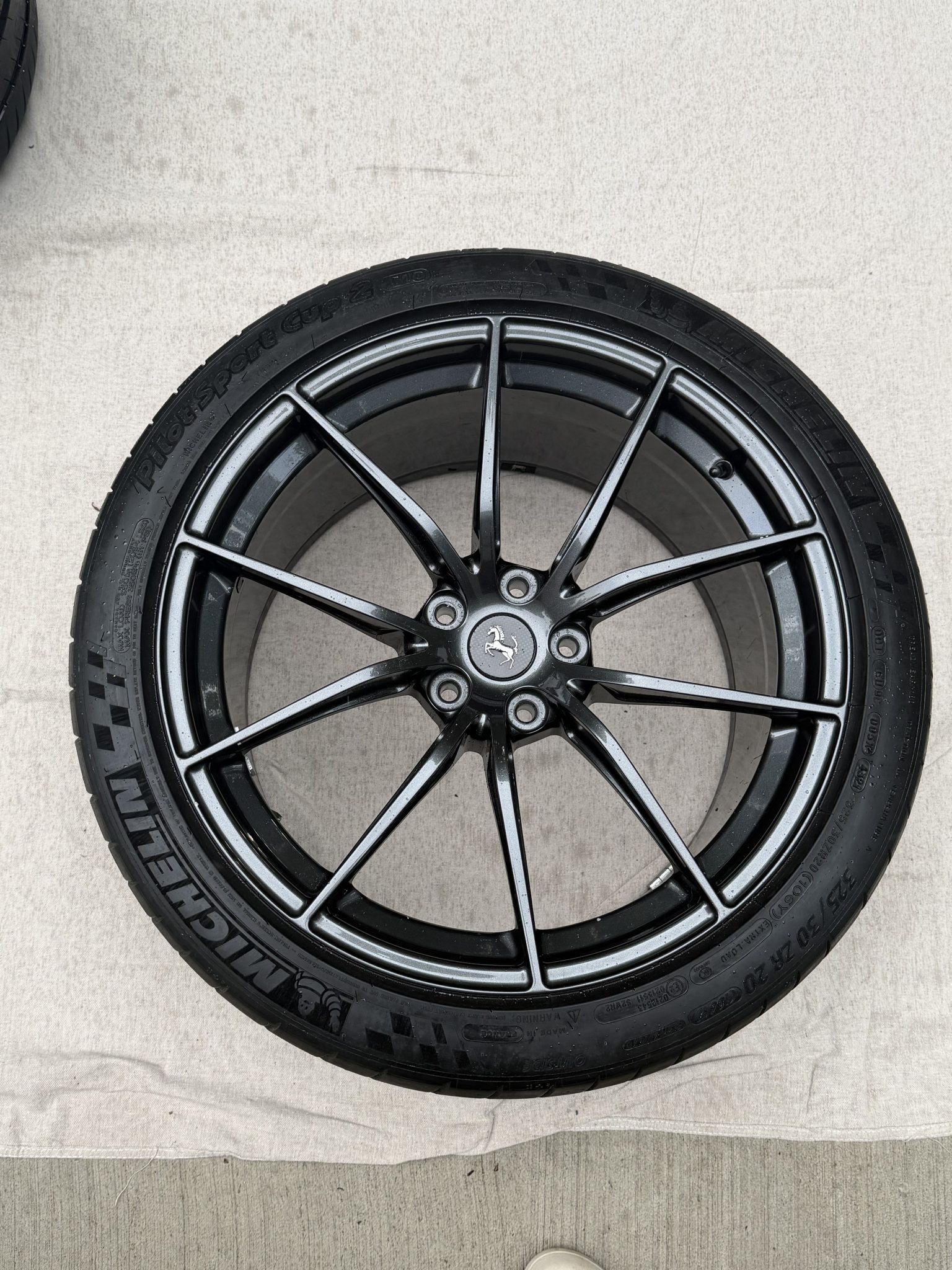 20×10″ and 20×11.5″ Factory Forged Ferrari 812 Wheels - Image 3