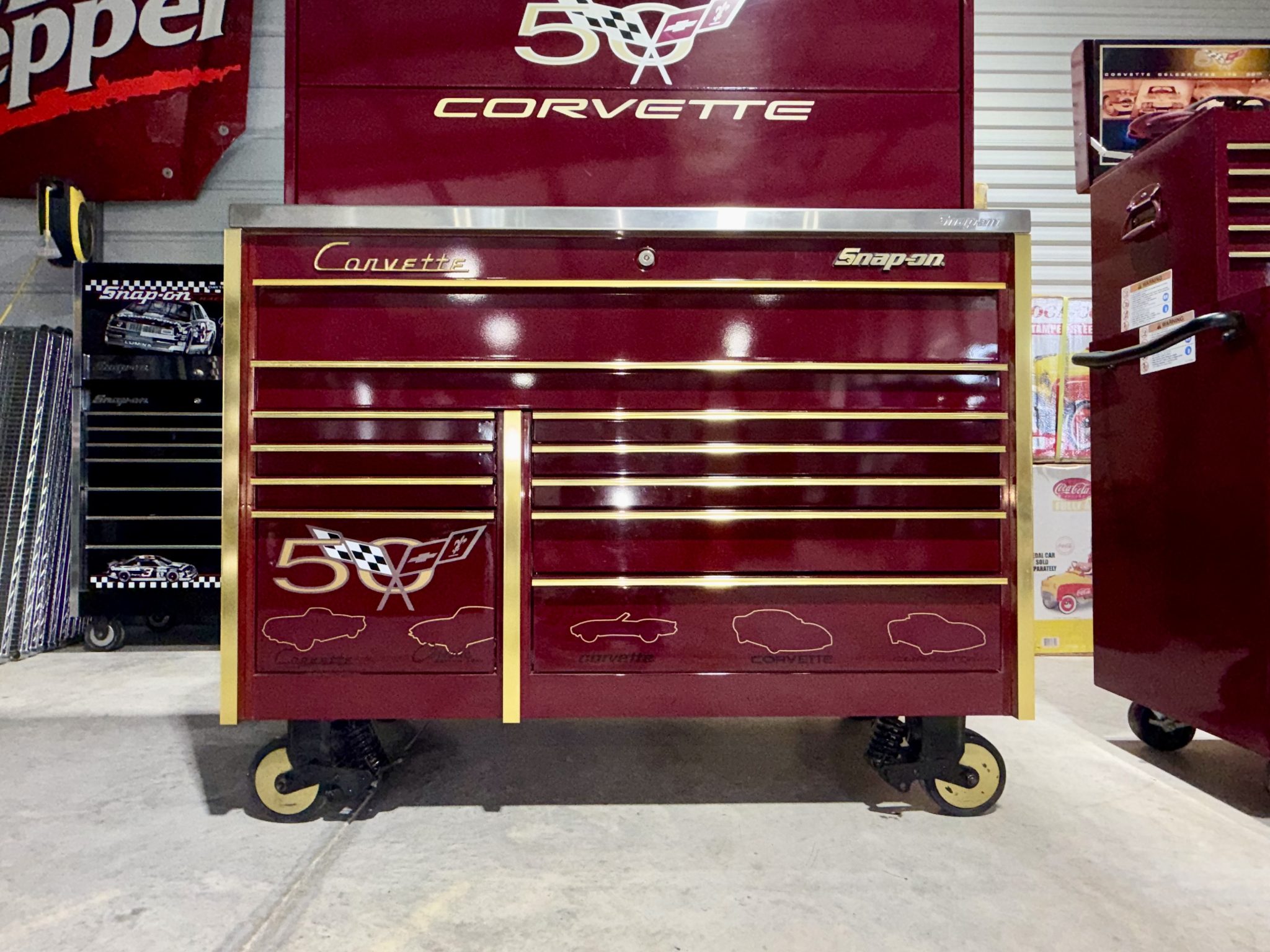 Corvette 50th Anniversary Tool Trolleys by Snap-on - Image 4