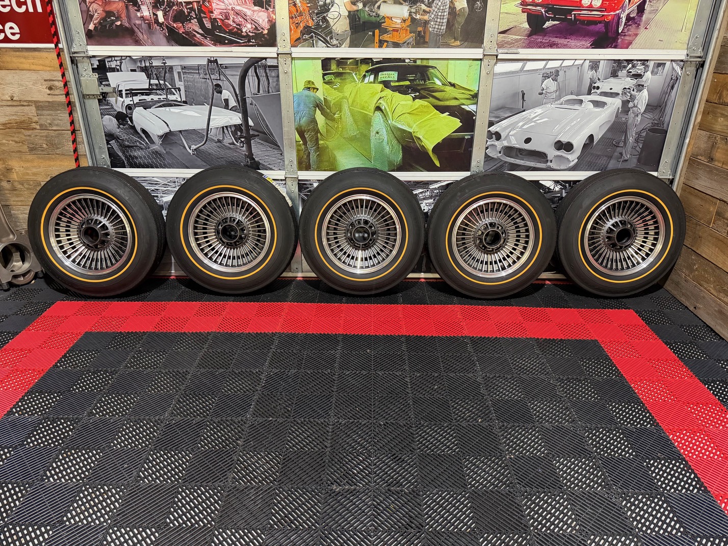 Kelsey-Hayes Knock-Off Wheels for Chevrolet Corvette - Image 6