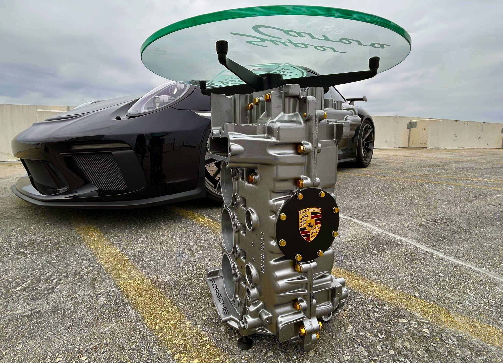Porsche 911 Flat-Six Engine Case Table - Image 5