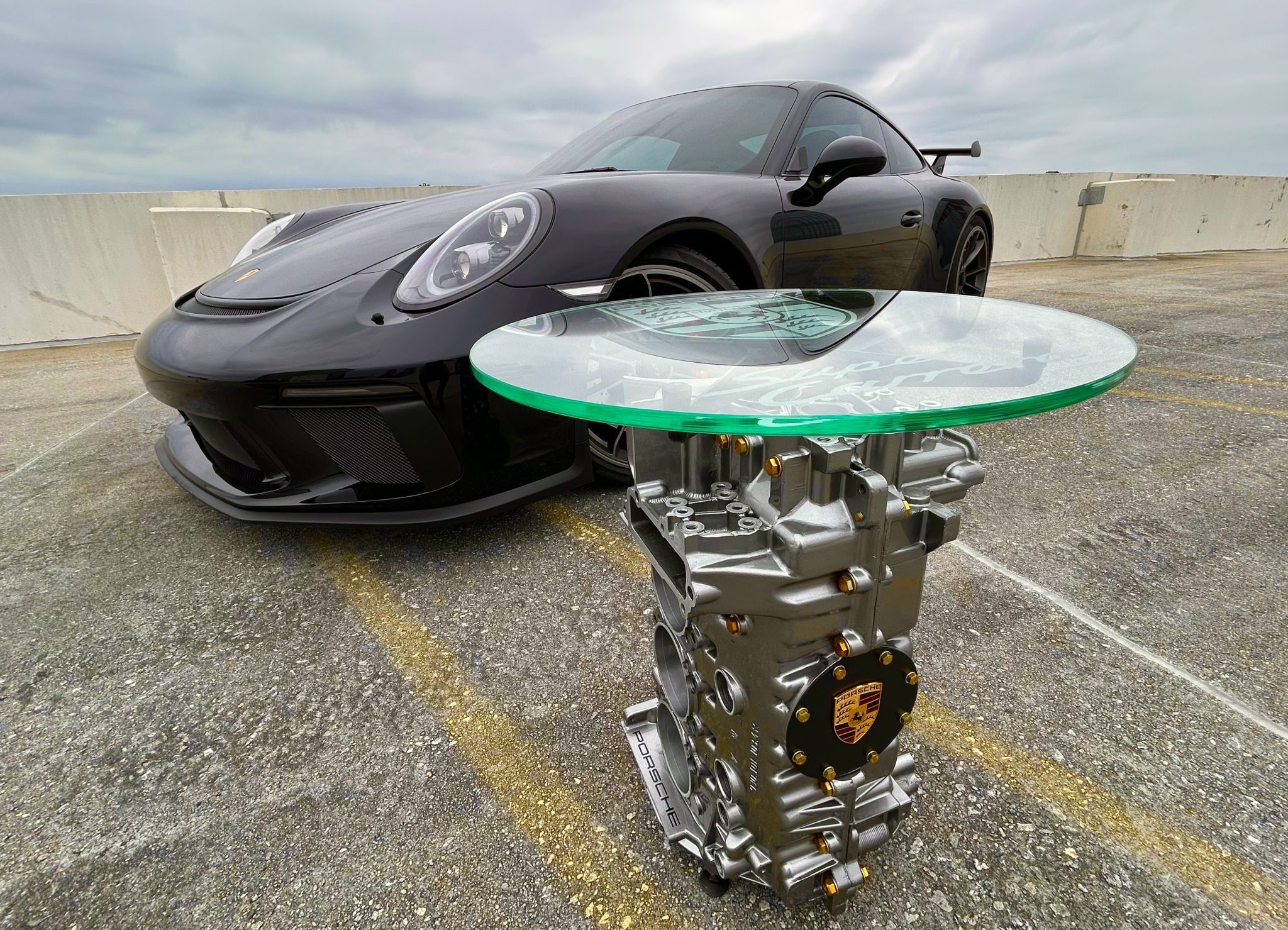 Porsche 911 Flat-Six Engine Case Table - Image 6