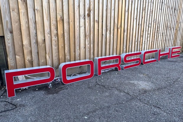 Illuminated Porsche Sign - Image 5