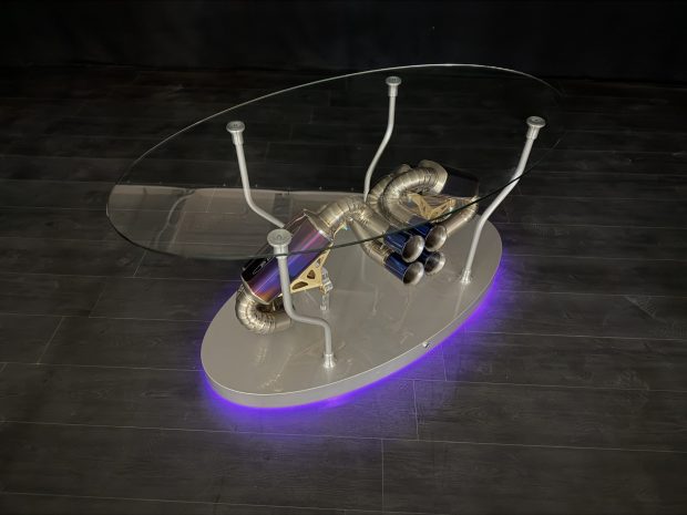 Pagani Exhaust System Coffee Table - Image 4