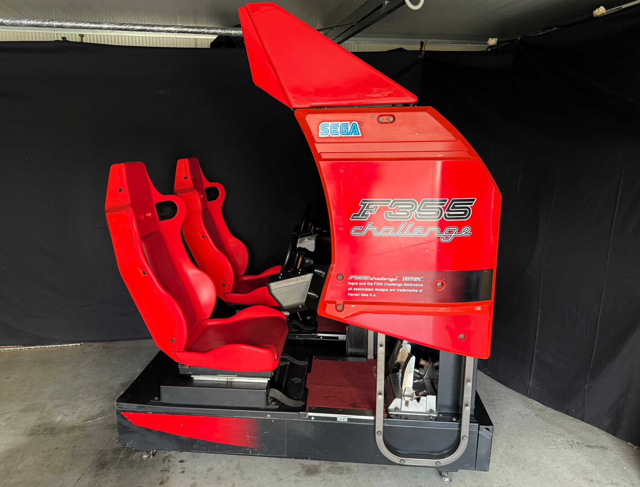 Sega Ferrari F355 Challenge Arcade Game - Image 3