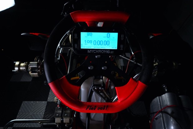 2025 CRG Road Rebel Shifter Go-Kart & Spare Parts w/Enclosed Trailer - Image 5