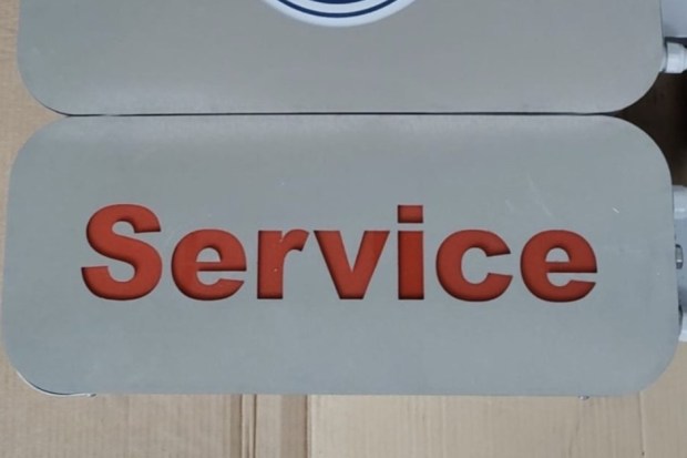 Double-Sided Illuminated Ferrari and Maserati Service Sign - Image 3