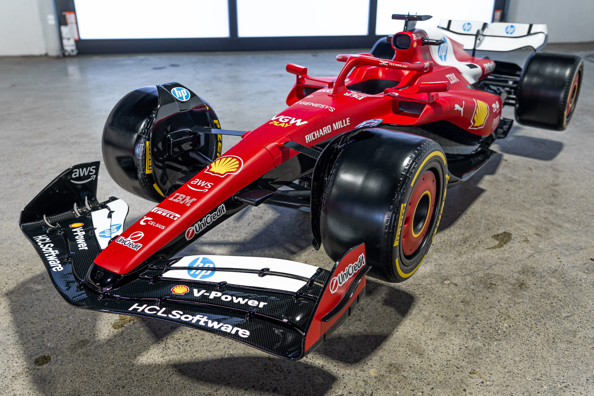 No Reserve: 1:3 Scale Ferrari SF-25 Display Model