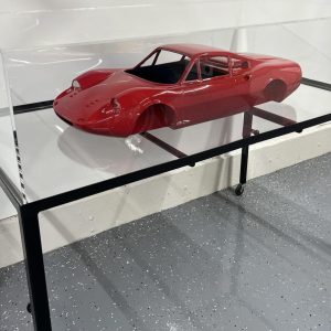 No Reserve: 1:4 Scale Ferrari Dino Model & Display Case
