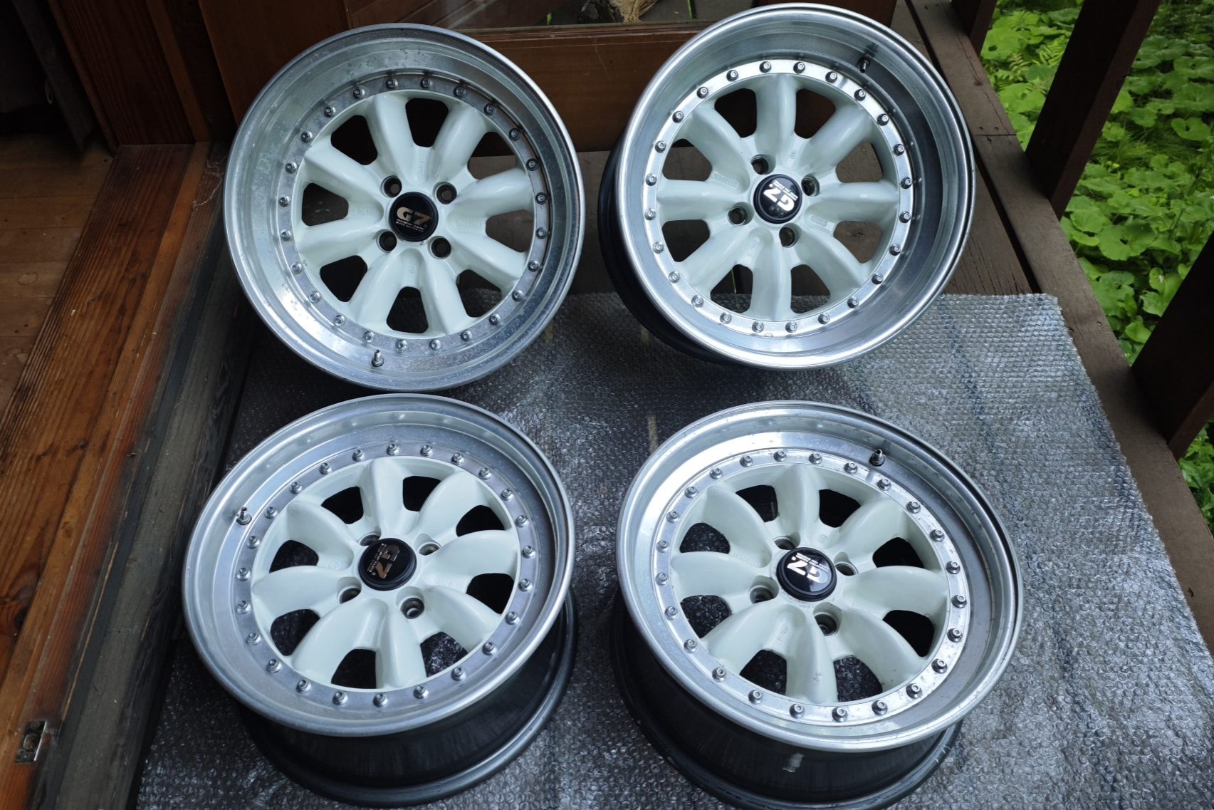 No Reserve: 15×7″ and 16×9″ Panasport G7 C8R Wheels for Renault R5 Turbo
