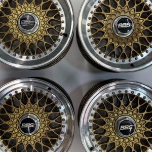 No Reserve: 16×7″ and 16×8″ BBS RS Wheels for Porsche