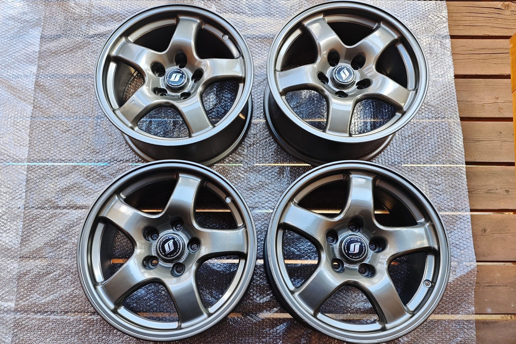No Reserve: 16×8″ Wheels for Nissan R32 Skyline GT-R