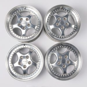 No Reserve: 18×8″ and 18×10″ SL757 Wheels by Speedline For Porsche