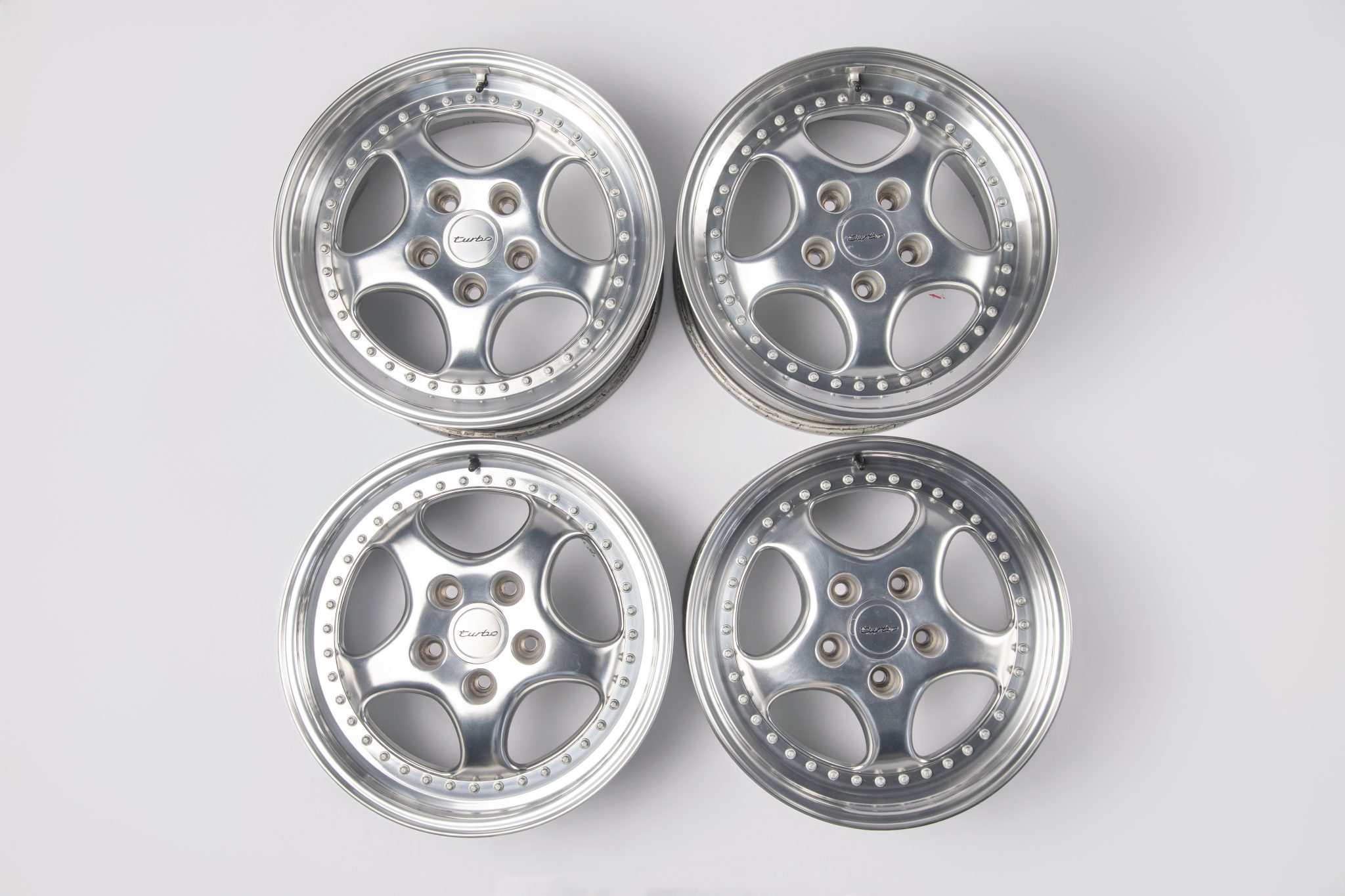 No Reserve: 18×8″ and 18×10″ SL757 Wheels by Speedline For Porsche