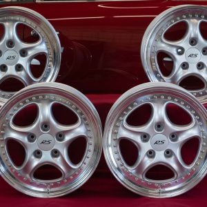 No Reserve: 18×8″ and 18×10″ Speedline Wheels for Porsche 993