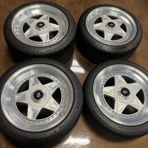 No Reserve: 18×8.5″ and 18×10″ Speedline Mistral Wheels for Ferrari