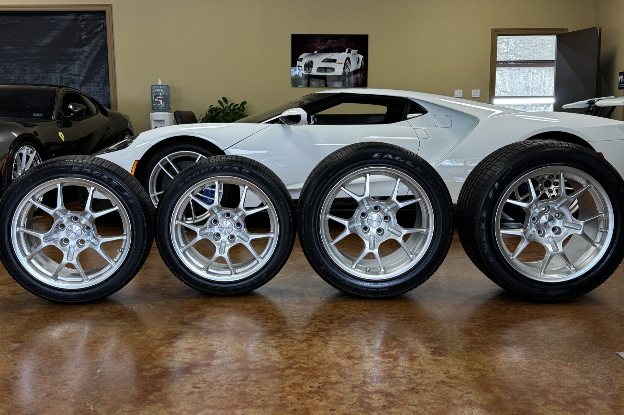 No Reserve: 18×9″ and 19×11.5″ BBS Wheels for 2005-2006 Ford GT