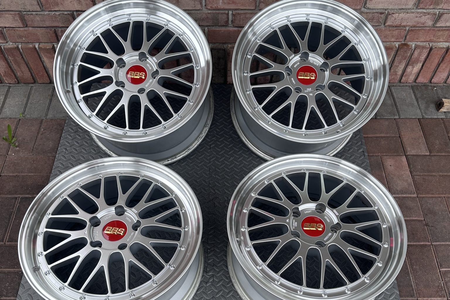 No Reserve: 19×8.5″ and 19×11″ BBS LM Wheels for Porsche 997