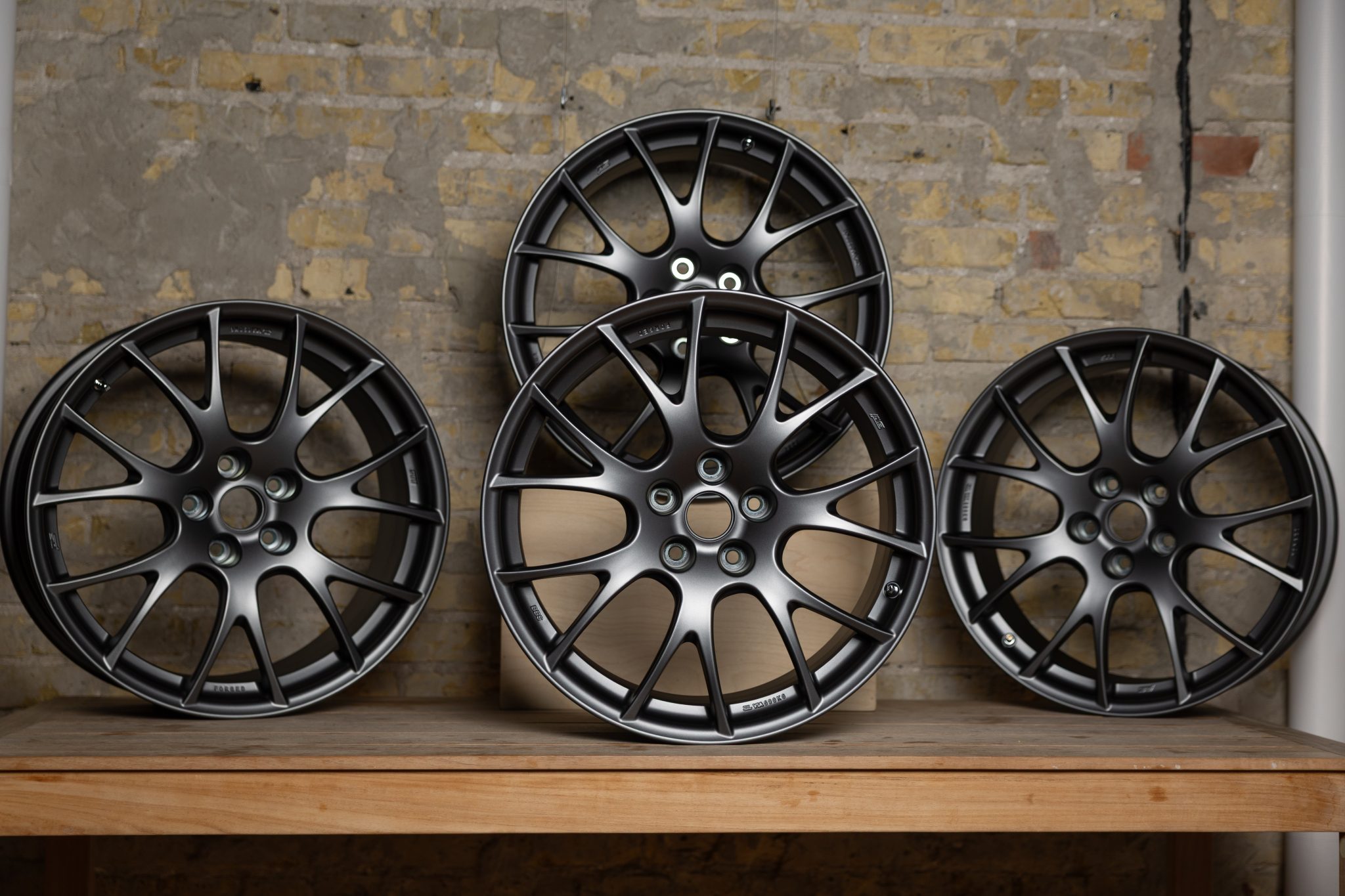 No Reserve: 19×9″ BBS Forged Wheels for Subaru WRX STi