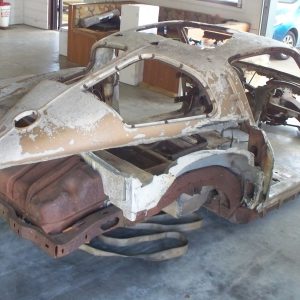 No Reserve: 1963 Chevrolet Corvette Split-Window Coupe Chassis & Body Project