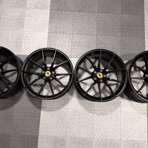 No Reserve: 20×10″ and 20×11.5″ Factory Forged Ferrari 812 Wheels