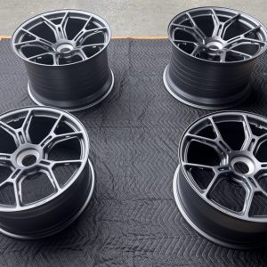 No Reserve: 20×10″ and 21×13″ Vorsteiner Magnesium Center-Lock Wheels for Porsche 992