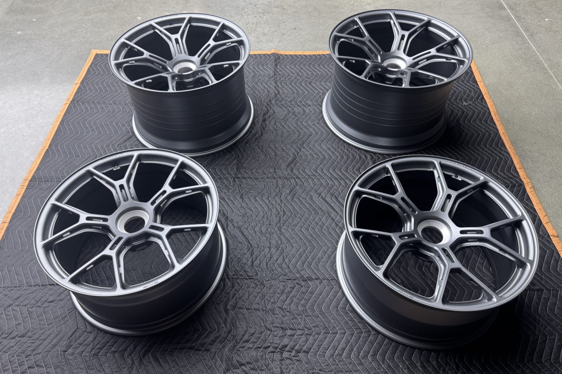 No Reserve: 20×10″ and 21×13″ Vorsteiner Magnesium Center-Lock Wheels for Porsche 992