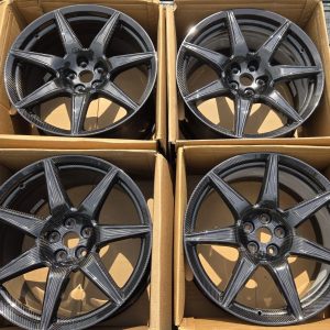 No Reserve: 20×11″ and 20×11.5″ Carbon-Fiber Ford Mustang Shelby GT500 Wheels by Carbon Revolution