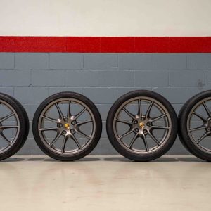 No Reserve: 20×8.5″ and 20×11″ Porsche 991 Carrera S Wheels by BBS