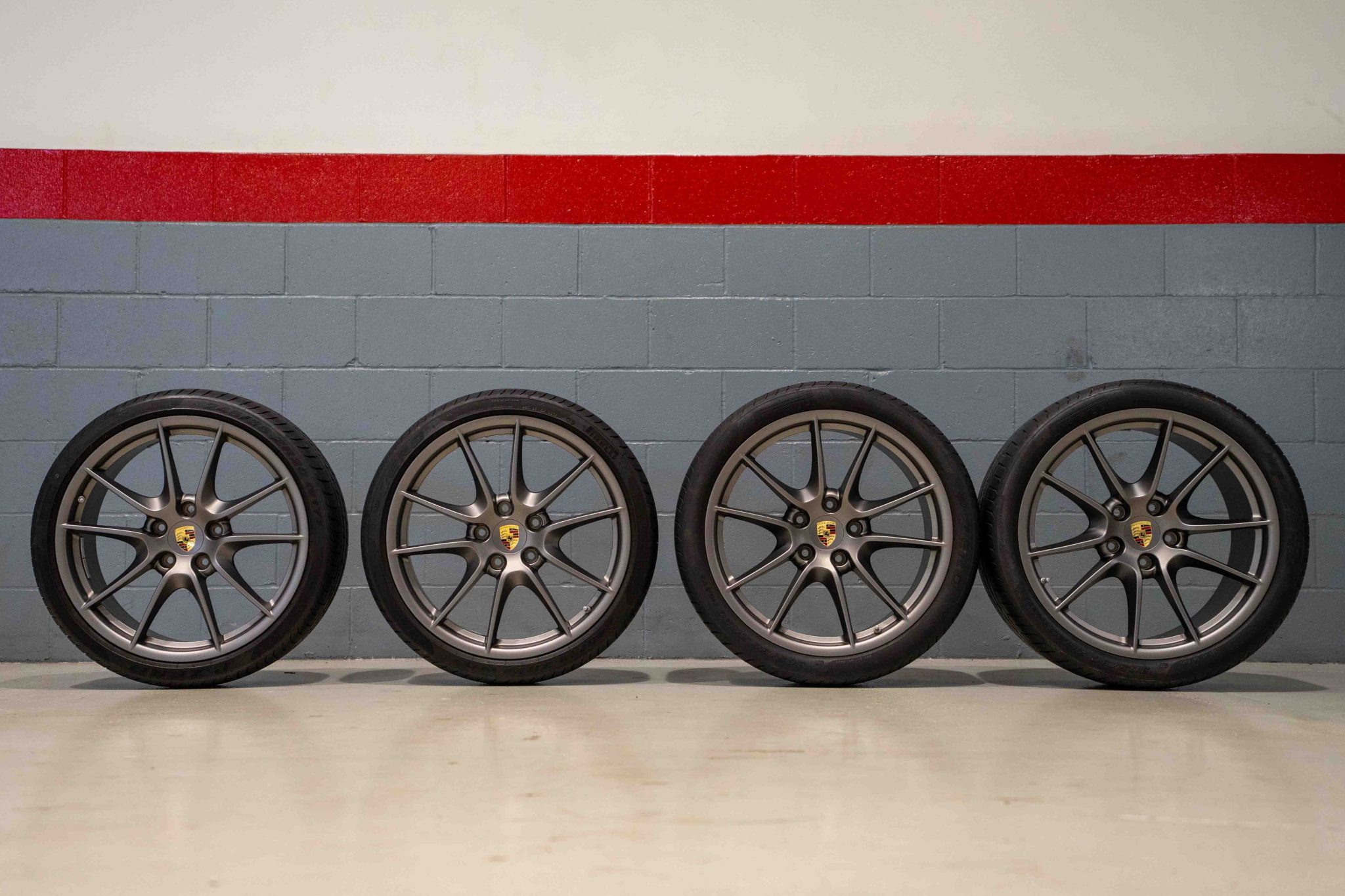 No Reserve: 20×8.5″ and 20×11″ Porsche 991 Carrera S Wheels by BBS