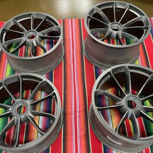 No Reserve: 20×9″ and 20×12″ Center-Lock Wheels for Porsche 991 GT3