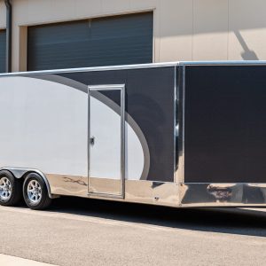 No Reserve: 2012 JIMGLO Enclosed Trailer
