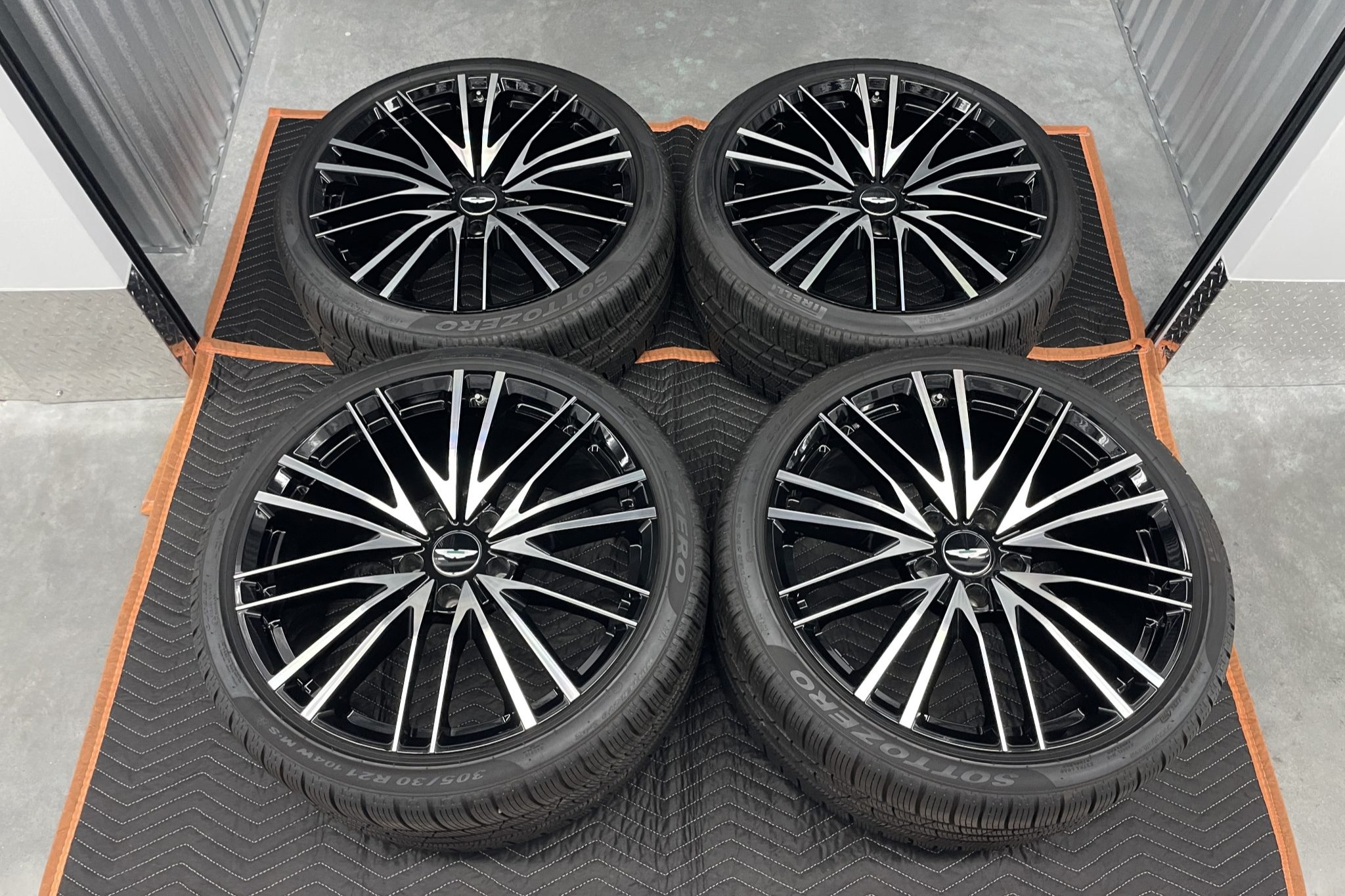 No Reserve: 21″ Aston Martin DBS Superleggera Wheels