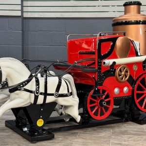 No Reserve: Bally Horse-Drawn Fire Engine-Style Children’s Ride