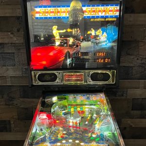 No Reserve: Data East Secret Service Pinball Machine