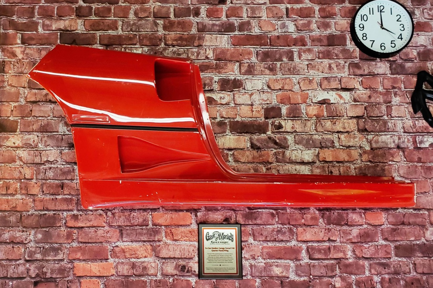 No Reserve: Ex-Gas Monkey Garage Ferrari F40 Quarter Panel