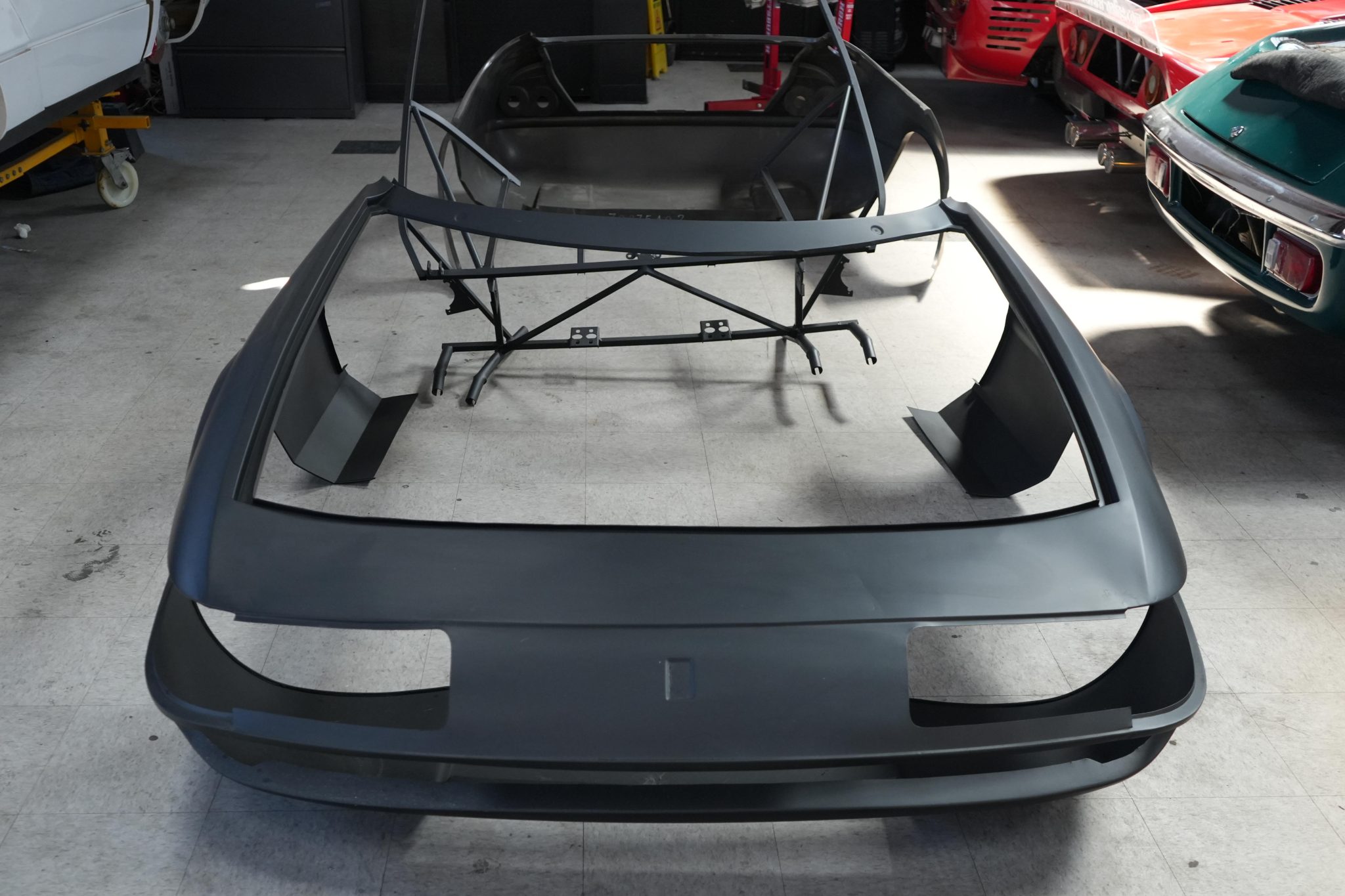 No Reserve: Ferrari 365 GTB/4 Daytona Factory Body Panels & Support Frame
