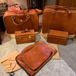 No Reserve: Five-Piece Ferrari 348 Luggage Set by Schedoni