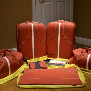 No Reserve: Five-Piece Ferrari 812 Superfast Luggage Set