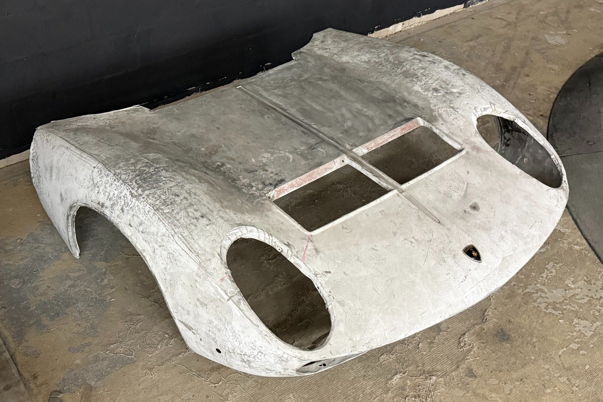 No Reserve: Front Clamshell for Lamborghini Miura